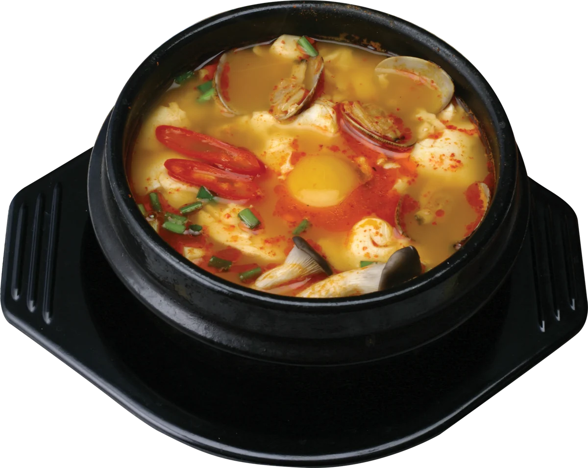 Seafood Sundubu Stew
